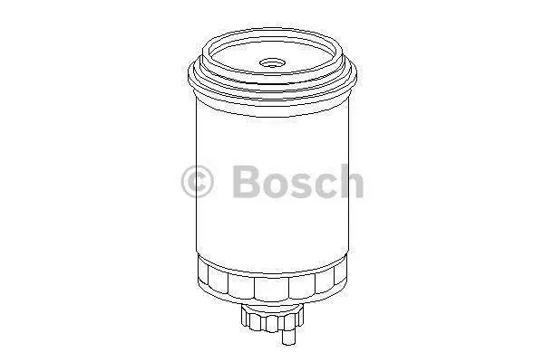 A_Паливний фільтр 4283 NISSAN/PEUGEOT Micra,106 98-02 BOSCH 1457434283 (фото 1)