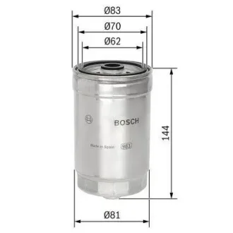 ПАЛИВНИЙ ФІЛЬТР ДИЗ BOSCH 1 457 434 314