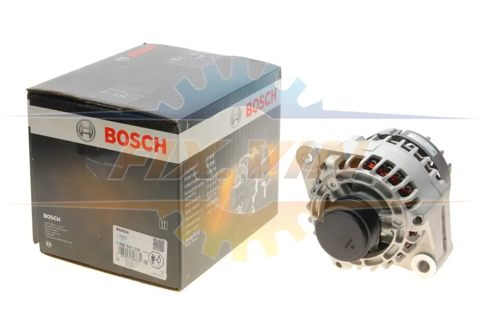 Генератор Opel Astra H/Vectra C/Zafira C 1.9 CDTI 04-10 (14V/120A) BOSCH 1 986 A01 336 (фото 1)