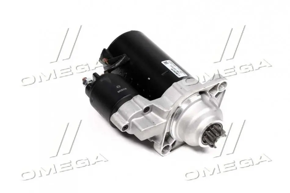 Стартер (12В, 2кВт, новий) AUDI A2, A3 FORD GALAXY I, GALAXY MK I LAMBORGHINI GALLARDO SEAT ALHAMBRA, AROSA, CORDOBA, CORDOBA VARIO, CORDOBA VARIO/KOMBI, IBIZA II, IBIZA III 1.4D-5.0 08.88-12.10 BOSCH 1986S00810 (фото 1)