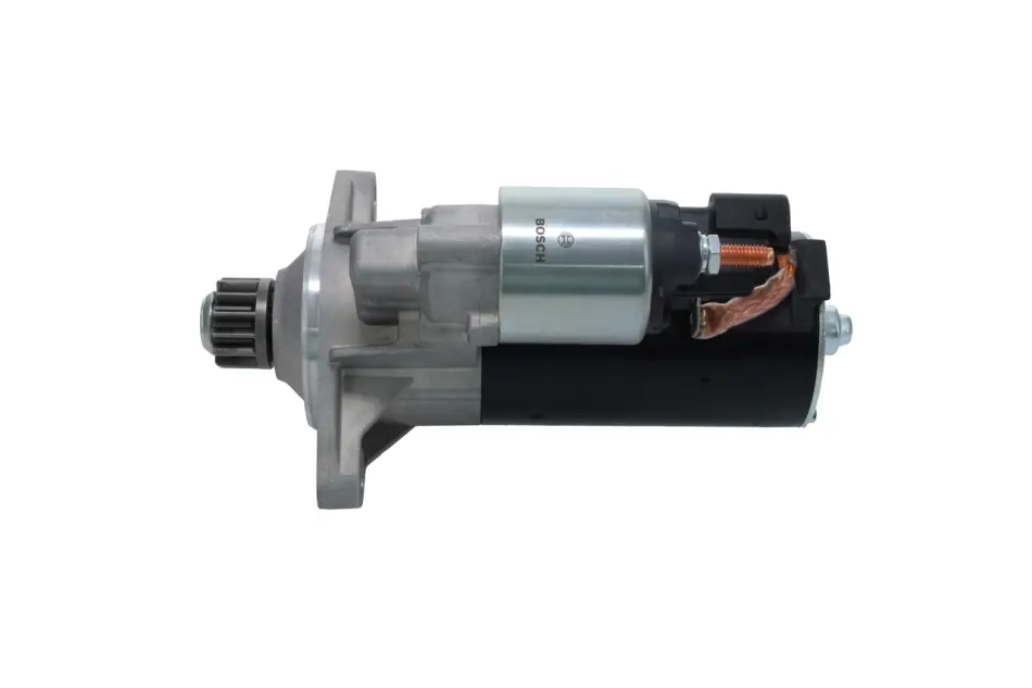 Стартер (12В, 2кВт, новий із заставою) AUDI A3, A3 ALLSTREET, Q2, Q3, TT CUPRA FORMENTOR, LEON, LEON SPORTSTOURER SEAT ALHAMBRA, ALTEA, ALTEA XL, ATECA, LEON, LEON SC 1.4/2.0/2.0D 05.03- BOSCH 1986S00869 (фото 1)