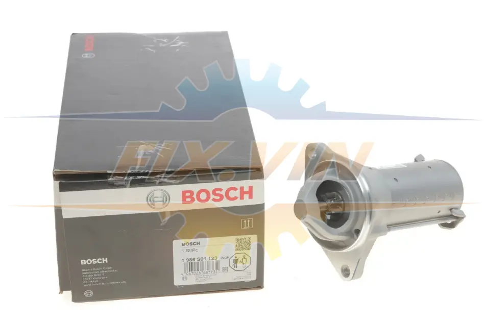 Стартер Ford Fiesta VI/Focus III 1.0 12- (12V/1.4kw) BOSCH 1 986 S01 123 (фото 1)