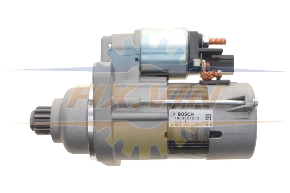 Стартер VW Caddy III/IV 1.6 TDI 10-20 (1.8kw/12V) BOSCH 1986S01230 (фото 1)