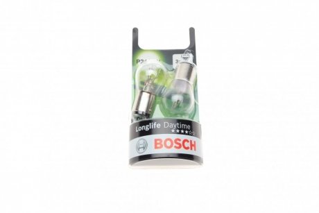 Лампа P21/5W 12V Longlife Daytime блистер 2 шт. - кратн. 20 шт BOSCH 1 987 301 055