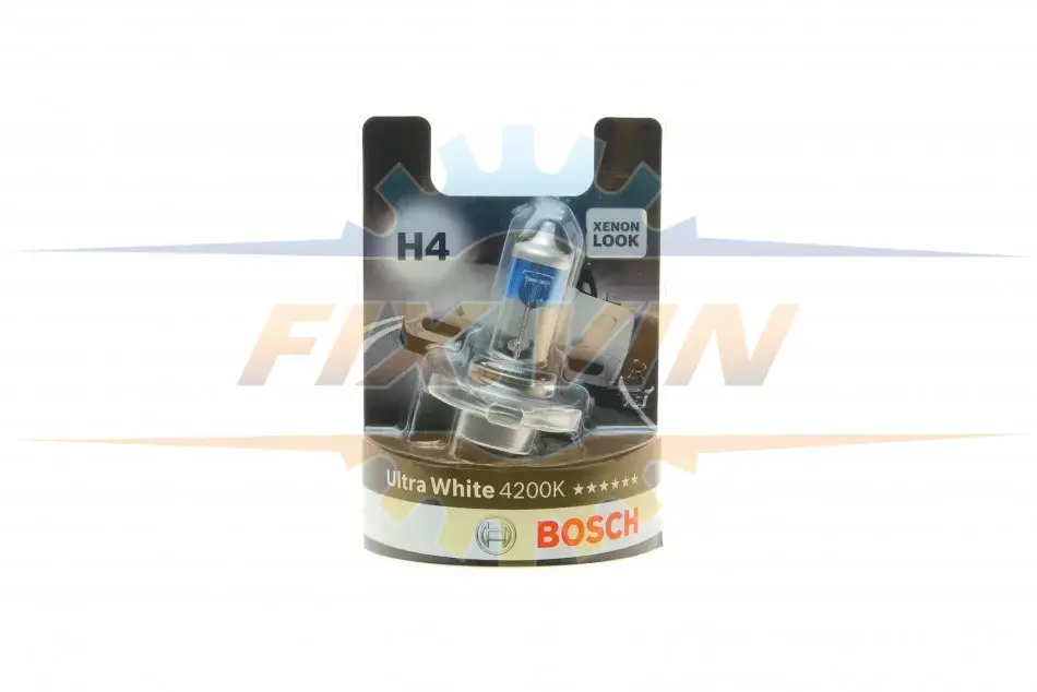 Автолампа H4 12V 60/55W P43t Ultra White 4200K (BL) (замінено на 1 987 301 152) BOSCH 1 987 301 089 (фото 1)