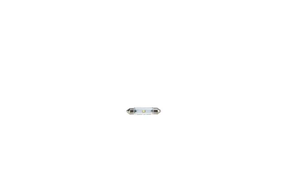Автолампа 12V 1W SV8.5-8 LED Retrofit 6000K BL (6000K) (blister/К-кт 2 шт.) BOSCH 1987301509 (фото 1)