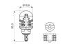 W16W 12V 24W W2.1x9.5d Лампа стоп-сигнала LED Retrofit BL BOSCH 1987301528 (фото 5)