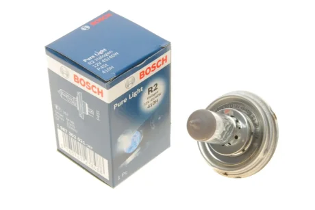 Лампочка Pure Light галоген R2 (12 В, 45/40 Вт, тип гнізда: P45T) BOSCH 1 987 302 021