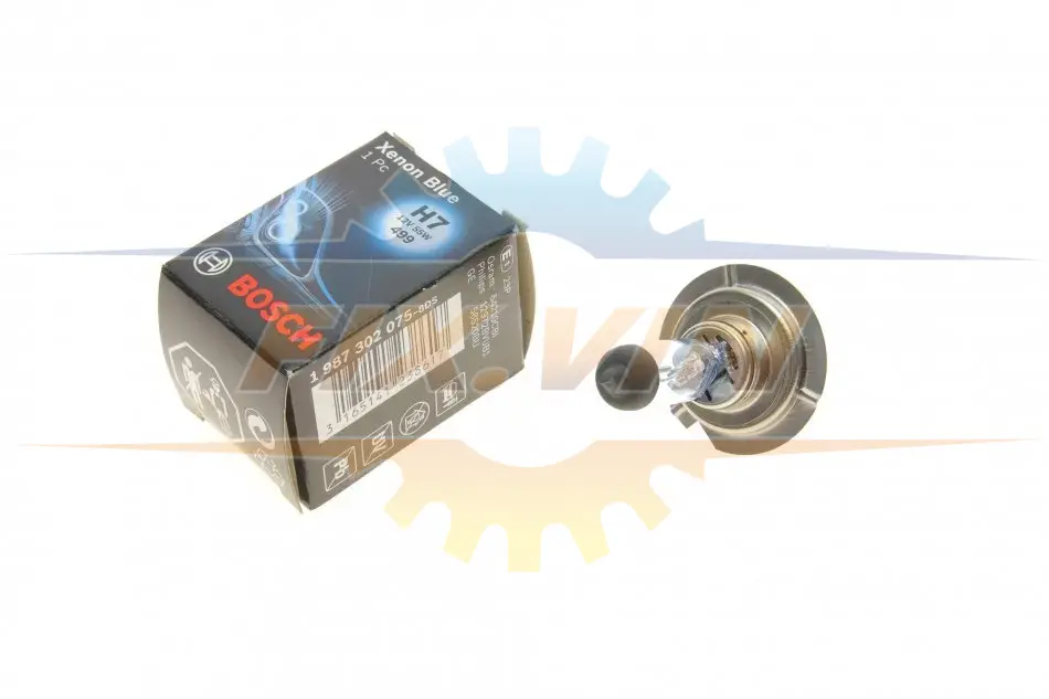 Лампа розжарювання H7 12V 55W PX26d Xenon Blue (вир-во Bosch) BOSCH 1 987 302 075 (фото 1)