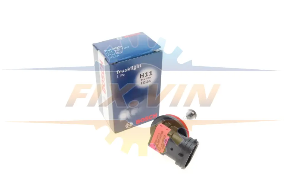 Лампа розжарювання Trucklight, H11, 24V/70W, PGJ19-2 BOSCH 1 987 302 481 (фото 1)