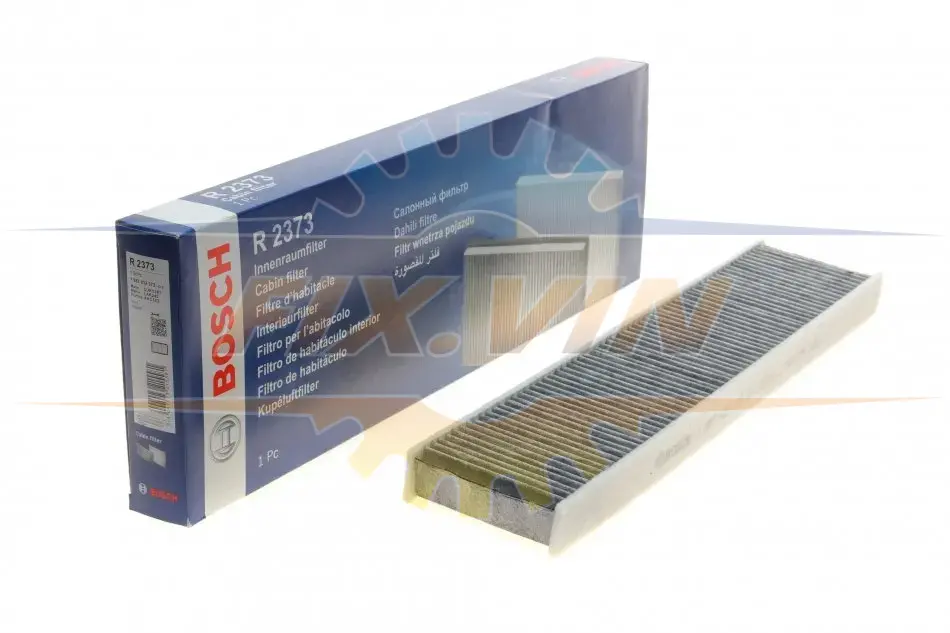 ФІЛЬТР САЛОНУ З АКТИВОВАНИМ ВУГІЛЛЯМ BOSCH 1 987 432 373 (фото 1)