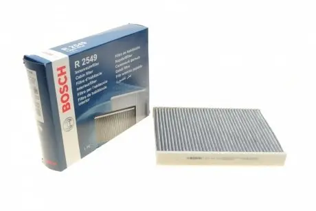 ФІЛЬТР САЛОНУ З АКТИВОВАНИМ ВУГІЛЛЯМ BOSCH 1 987 432 549