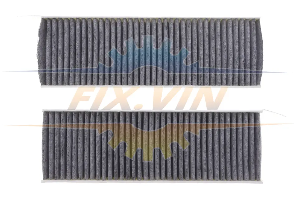 Фільтр салону (к-кт 2шт.) Citroen Berlingo/Peugeot Partner 08- (вугільний) BOSCH 1987435641 (фото 1)