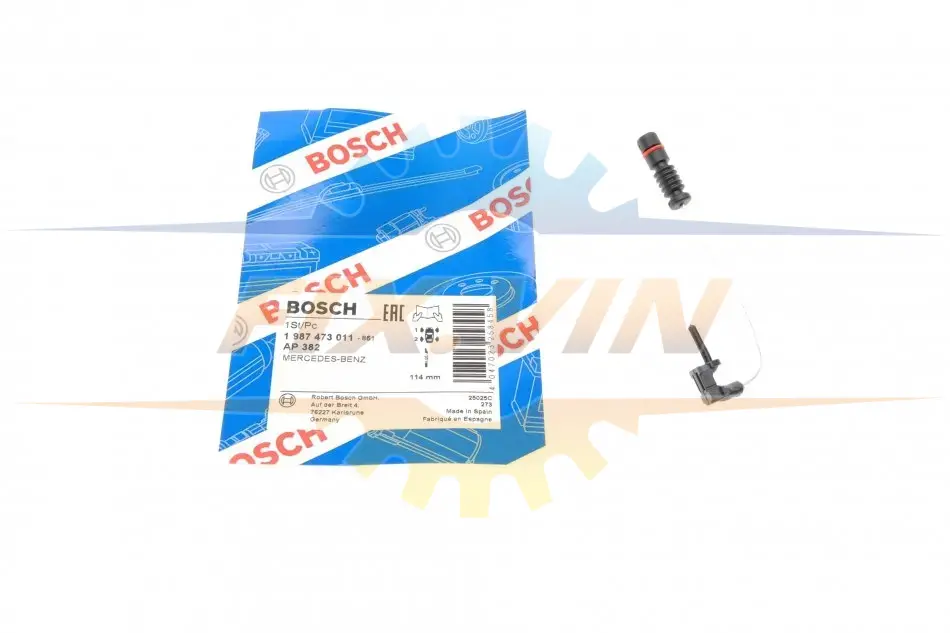 Датчик зношування гальм.колодок BOSCH 1 987 473 011 (фото 1)