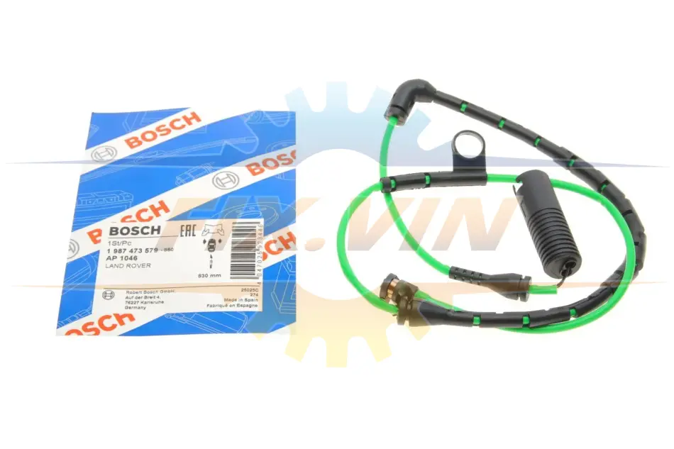 Датчик зносу гальмівних колодок (передніх) Land Rover Range Rover III 09-12 (L=830mm) BOSCH 1 987 473 579 (фото 1)