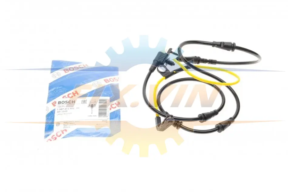 Датчик зносу гальмівних колодок (передніх) Land Rover/Range Rover Sport 12- (L=1384mm) BOSCH 1 987 473 582 (фото 1)