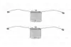 КМП гальм.колодок AP463 AUDI A4/A6 \'\'1,6-4,2 \'\'04-11 BOSCH 1987474408 (фото 1)