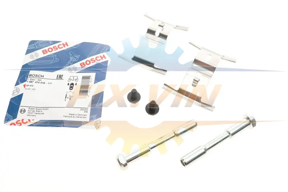 КМП гальм.колодок AP473 AUDI/PORSCHE/VW Q7/Cayenne/Touareg \'\'1,2-6,0 \'\'02-15 BOSCH 1 987 474 418 (фото 1)