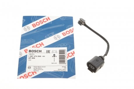 Датчик зносу гальм. колодок PORSCHE/VW Cayenne/Touareg \'\'R \'\'10>> BOSCH 1 987 474 566