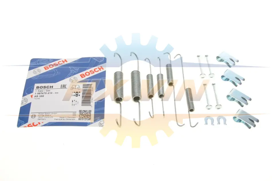 Комплект монтажний колодок гальмівних (задніх) Toyota Fortuner/Hilux VIII 05- BOSCH 1 987 475 410 (фото 1)