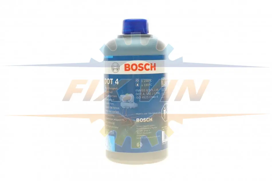 ГАЛЬМІВНА РІДИНА DOT4 0.5 L BOSCH 1 987 479 106 (фото 1)