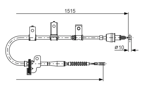 Трос BOSCH 1987482097