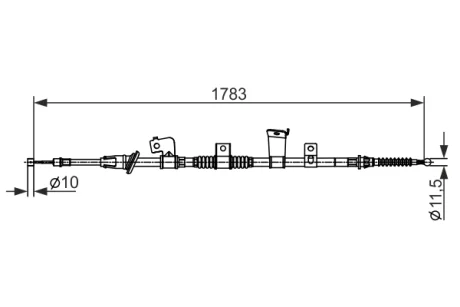 Трос BOSCH 1987482571