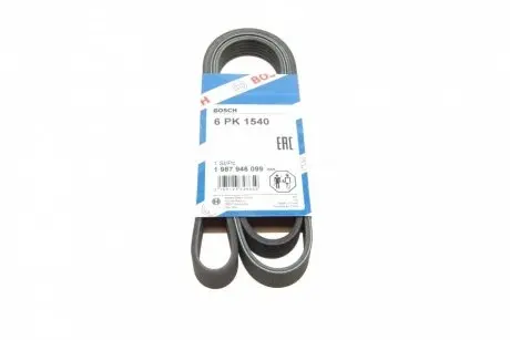 РЕМІНЬ ПОЛИКЛИНОВИЙ 6PK1540 BOSCH 1 987 946 099