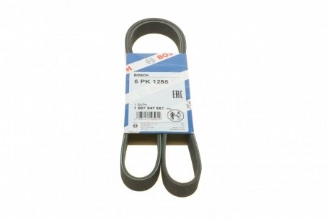 Ремень поликлин. 6PK1256 BOSCH 1 987 947 887