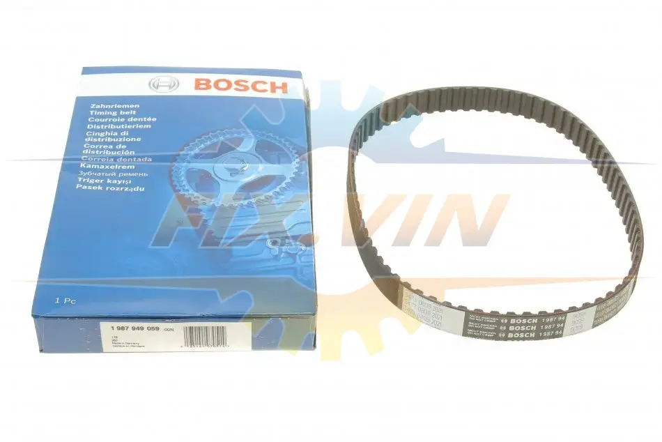 Ремінь зубчатий 9059 Z=75 BOSCH 1 987 949 059 (фото 1)