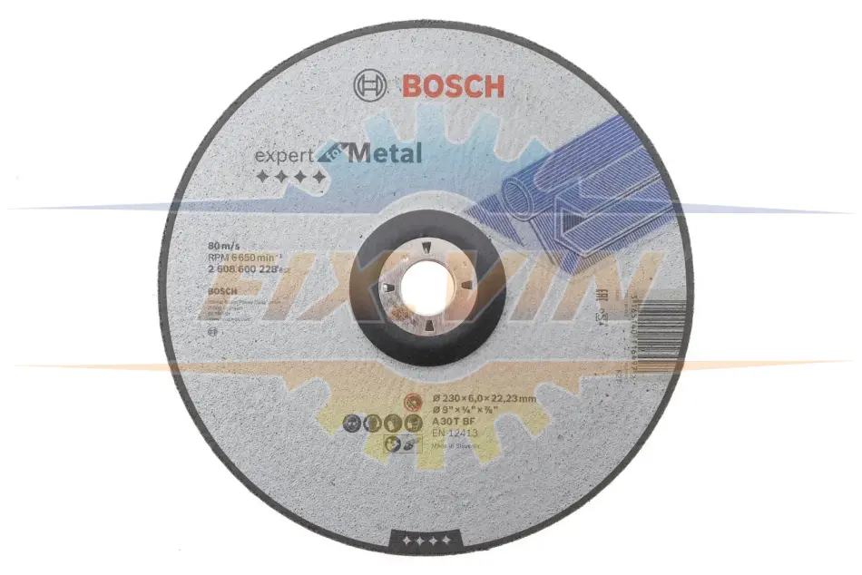 Круг відрізний 230x6x22,23 мм PRO Metal oSa BOSCH 2608600228 (фото 1)