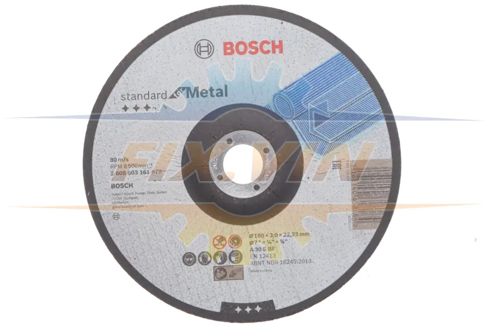 Круг відрізний 180x2x22,23 мм STD Metal Disc BOSCH 2608603161 (фото 1)