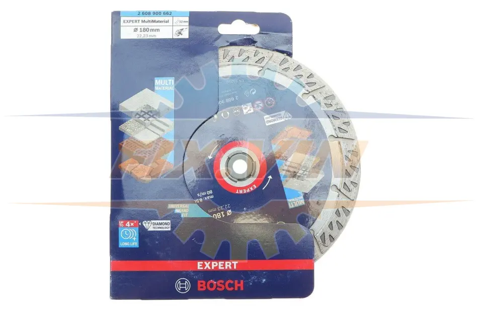 Круг відрізний 180x22,23 мм EXPERT Multi Material Diamond Cutting Disc BOSCH 2608900662 (фото 1)