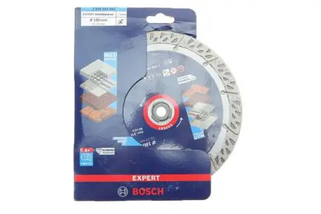 Круг відрізний 180x22,23 мм EXPERT Multi Material Diamond Cutting Disc BOSCH 2608900662