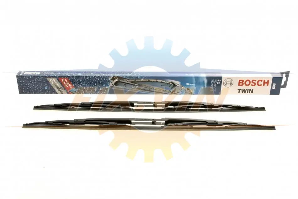 ЩІТКИ СКЛООЧИСНИКІВ TWIN BOSCH 3 397 001 909 (фото 1)