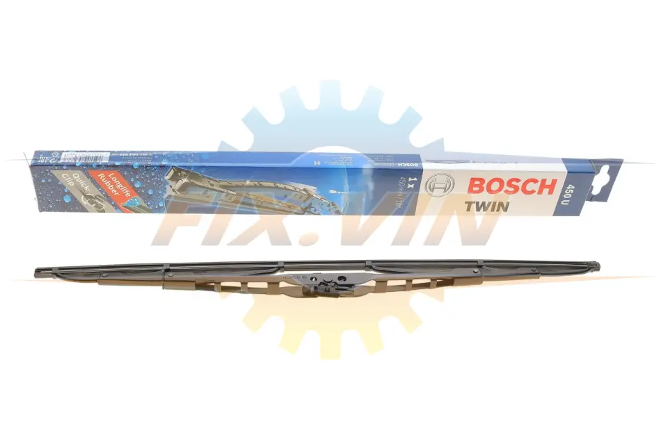 ЩІТКА СКЛООЧИСНИКА TWIN BOSCH 3 397 004 581 (фото 1)