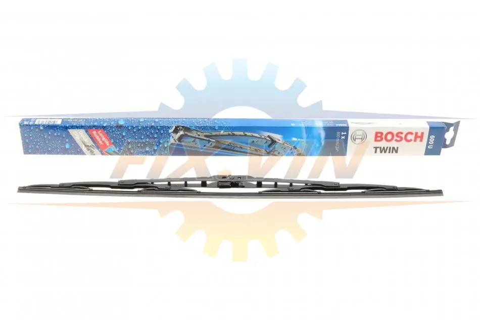 ЩІТКА СКЛООЧИСНИКА TWIN BOSCH 3 397 004 586 (фото 1)