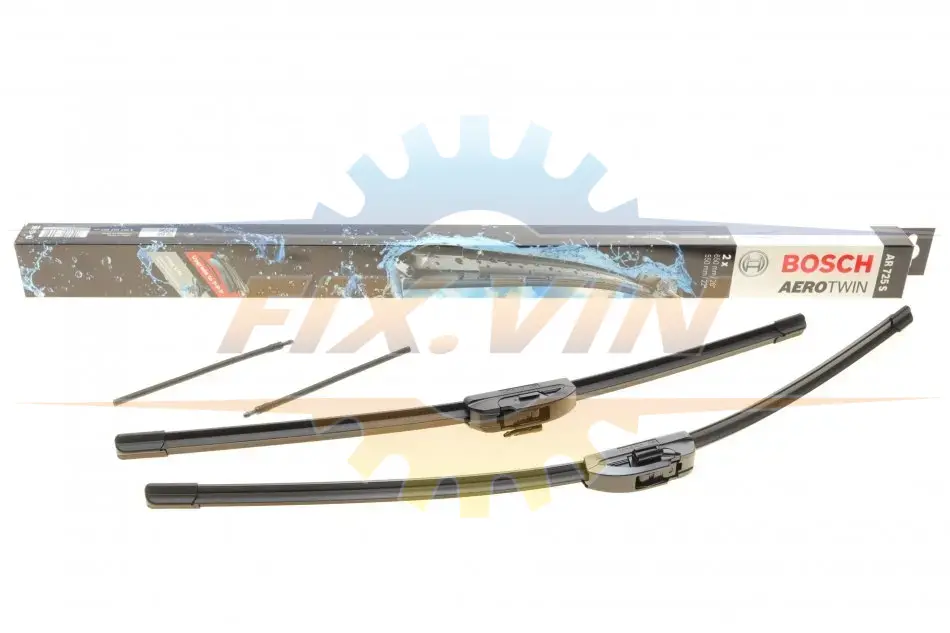 ЩІТКИ СКЛООЧИСНИКІВ AEROTWIN RETRO BOSCH 3 397 007 567 (фото 1)