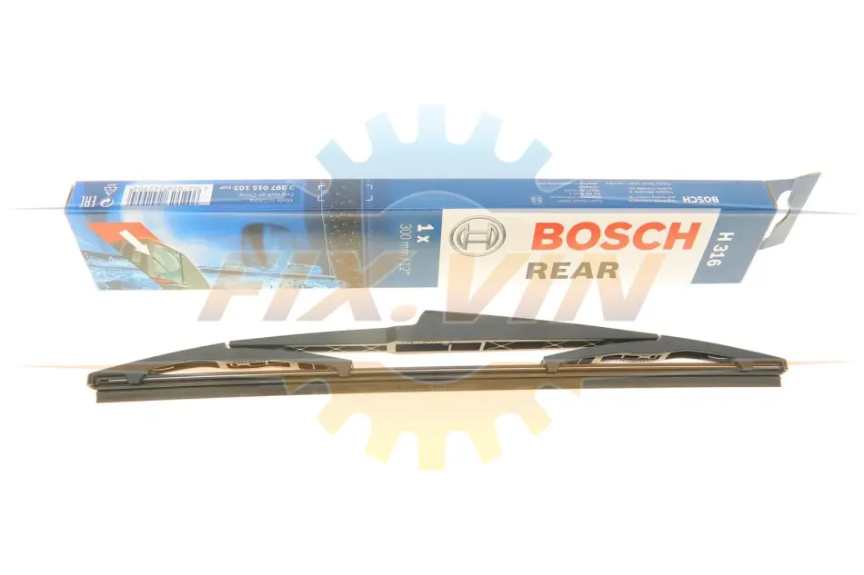 Щітка склоочисника Rear H 316 Chevrolet Spark - кратн. 10 шт BOSCH 3397015103 (фото 1)