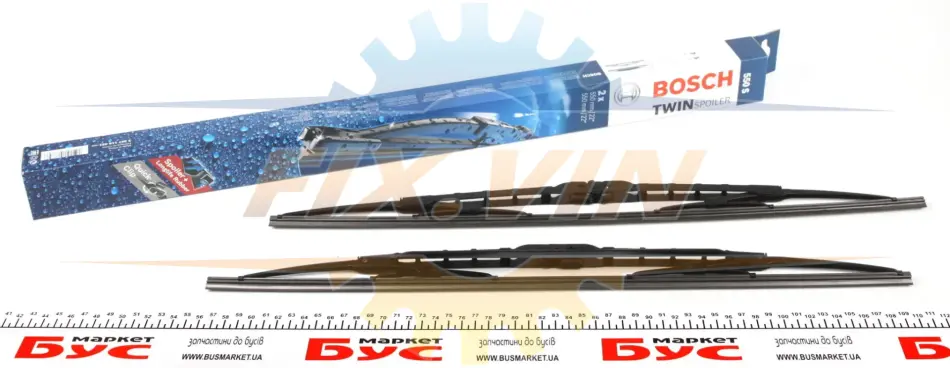 ЩІТКИ СКЛООЧИСНИКІВ TWIN SP BOSCH 3 397 118 421 (фото 1)