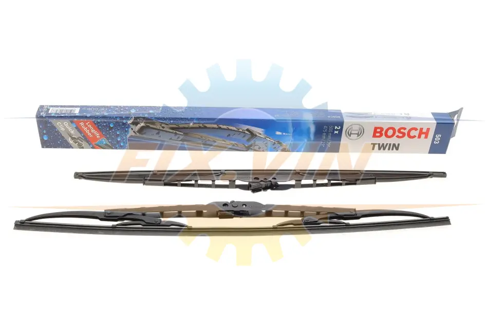 ЩІТКИ СКЛООЧИСНИКІВ TWIN BOSCH 3 397 118 565 (фото 1)