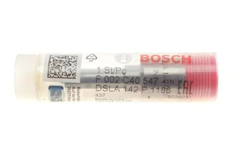 Розпилювач форсунки BOSCH F002C40547