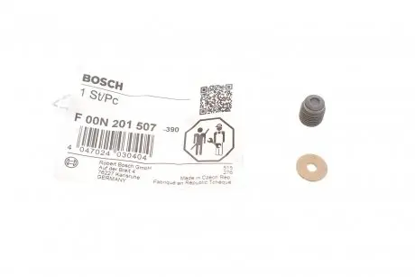 Болт ТНВД Renault/Tata BOSCH F 00N 201 507