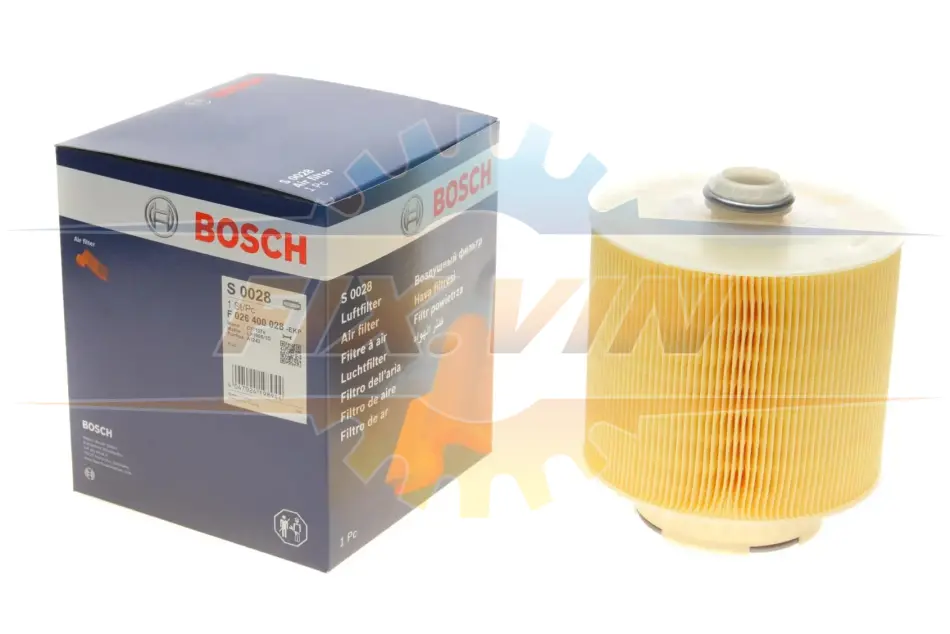 ВКЛАДИШ ПОВІТРЯНОГО ФІЛЬТРУ BOSCH F 026 400 028 (фото 1)