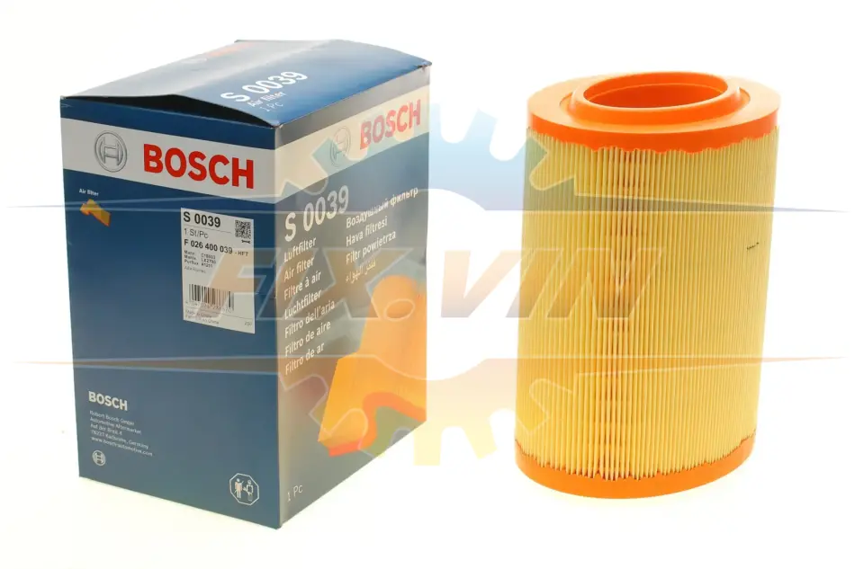 ВСТАВКА ПОВІТРЯНОГО ФІЛЬТРУ BOSCH F 026 400 039 (фото 1)