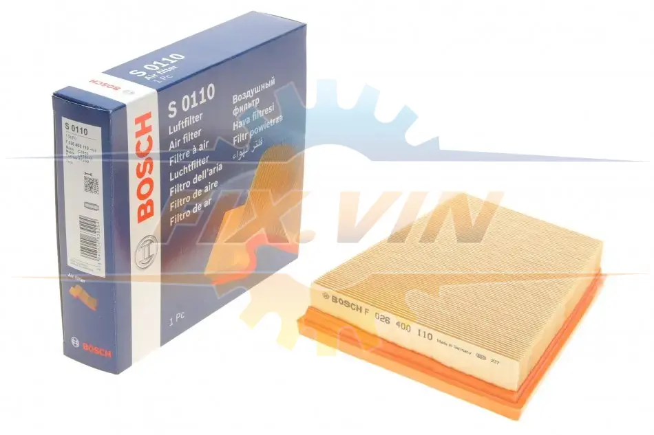ПОВІТРЯНИЙ ФІЛЬТР BOSCH F 026 400 110 (фото 1)