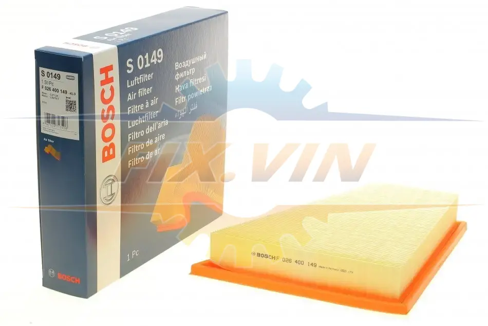 ПОВІТРЯНИЙ ФІЛЬТР ВСТАВКА BOSCH F 026 400 149 (фото 1)