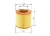 Повітряний фільтр BOSCH F026400183 (фото 5)