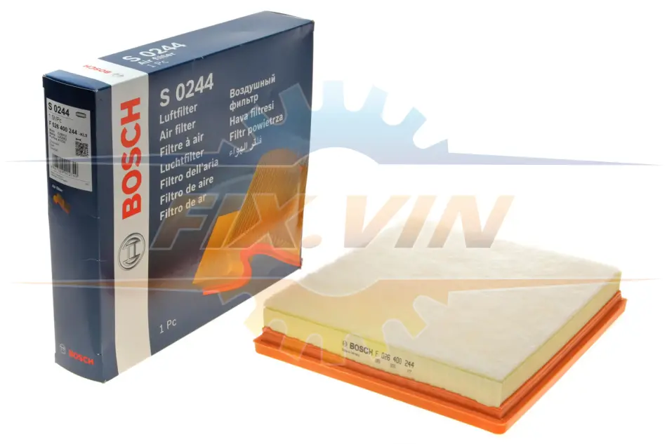 ПОВІТРЯНИЙ ФІЛЬТР ВСТАВКА BOSCH F 026 400 244 (фото 1)