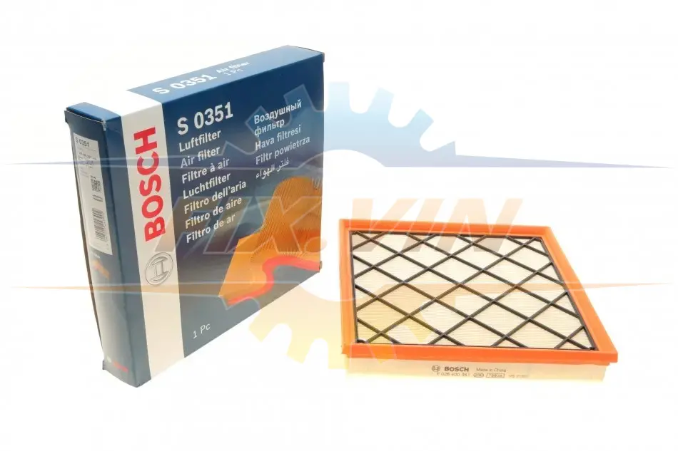 ПОВІТРЯНИЙ ФІЛЬТР BOSCH F 026 400 351 (фото 1)